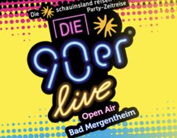 Die 90er Live - Bad Mergentheim Logo